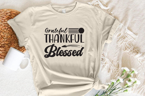 Grateful Thankful Blessed SVG Angelina750 