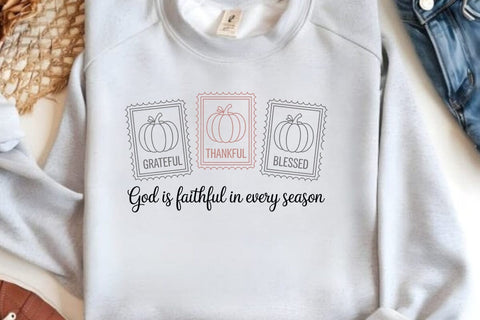 Grateful Thankful Blessed SVG Angelina750 