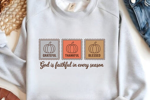 Grateful Thankful Blessed SVG Angelina750 