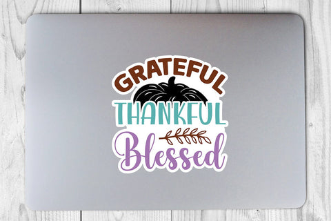Grateful Thankful Blessed SVG Angelina750 