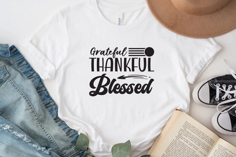 Grateful Thankful Blessed SVG Angelina750 