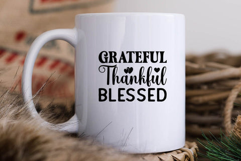 Grateful Thankful Blessed SVG Angelina750 