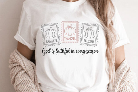 Grateful Thankful Blessed SVG Angelina750 