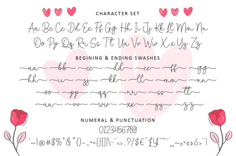 Grateful Valentine Font Duo Font Rotterlab studio 