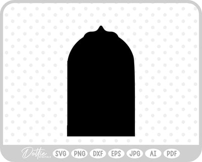 Gravestone Cemetery RIP Halloween SVG DottieDigitals 