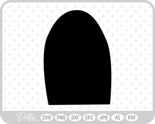 Gravestone Cemetery RIP Halloween SVG DottieDigitals 