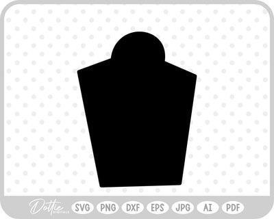 Gravestone Cemetery RIP Halloween SVG DottieDigitals 