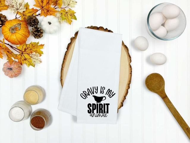 Gravy Is My Spirit Animal Thanksgiving SVG for Cricut and Silhouette SVG So_Fontsy_VIP 
