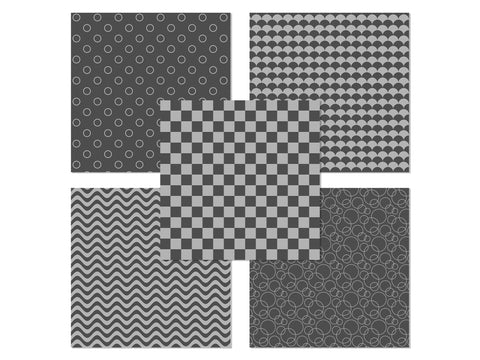 Gray Digital Paper Pack Digital Pattern LKM DigiDesigns 