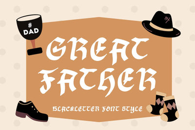Great Father Font Prasetya Letter 