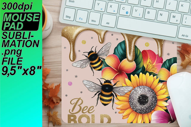 great for customization! , Easy-to-edit mouse pad PNGs, Bee Sublimation HoodArtCraft 