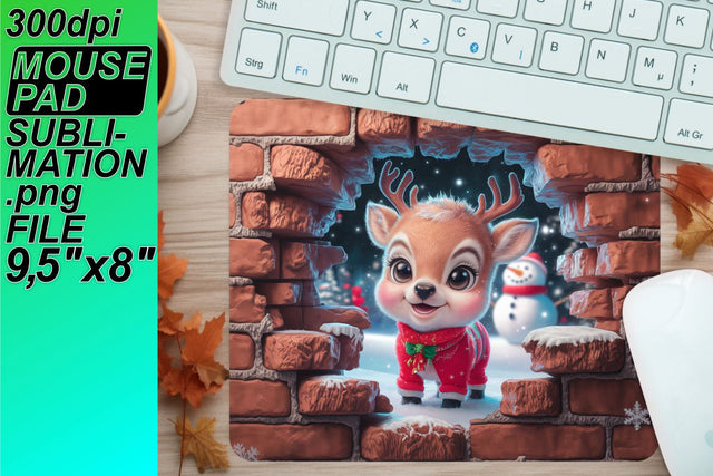 great for customization! , Easy-to-edit mouse pad PNGs, Xmas Sublimation HoodArtCraft 