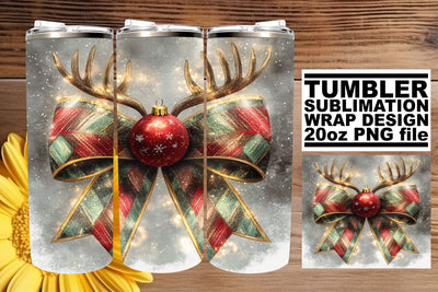 great for memorable projects! , Unique tumbler designs, Christmas Bow Sublimation afrosvg 