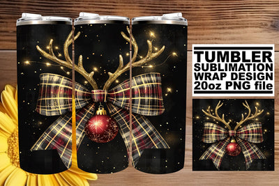 great for personalized gifts! , Unique designs tumbler wrap, Christmas Bow Sublimation afrosvg 