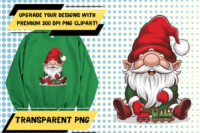 great for sublimation PNG , Vibrant graphics, Gnome Sublimation HoodArtCraft 