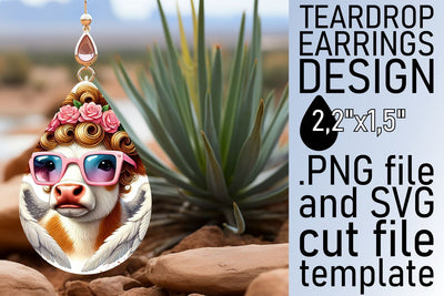 great for teardrop earrings! , Unique sublimation template, Valentines Sublimation afrosvg 