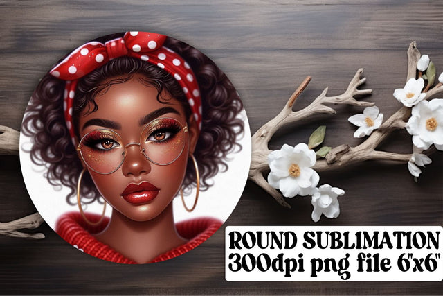 great for trendy keychain projects! , High-quality round PNGs, Love Girl Sublimation afrosvg 