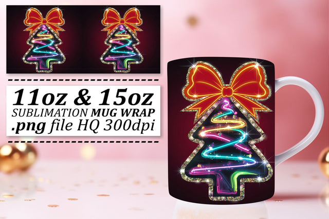 great for your sublimation projects! , Unique designs, Neon Xmas Sublimation afrosvg 