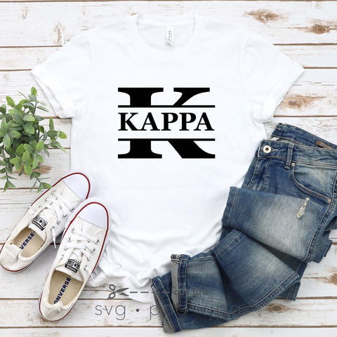 Greek letters split monogram svg and greek alphabet SVG Kimberly Thomas Design 