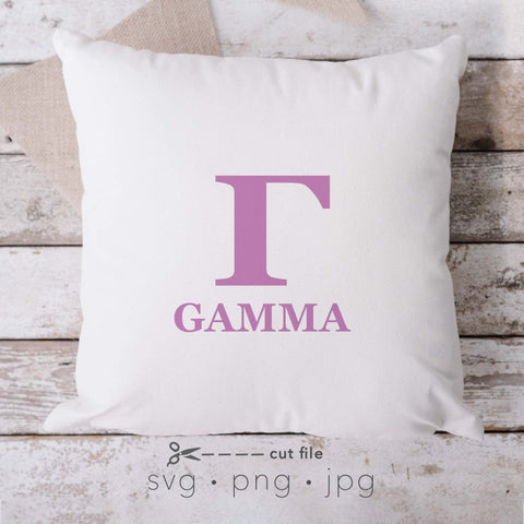 Greek letters split monogram svg and greek alphabet SVG Kimberly Thomas Design 