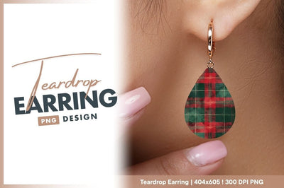 Green and red christmas plaid pattern design Sublimation Regulrcrative 