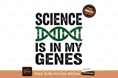 Green D N A helix science genes text image Sublimation Designangry 
