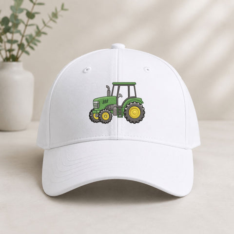 Green Farm Tractor Machine Embroidery Design – Farmer Agriculture Tractor Embroidery File Embroidery/Applique DESIGNS PatternFeed8 