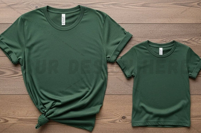 Green t-shirt mockup design Mock Up Photo Regulrcrative 