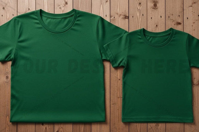 Green t-shirt mockup design Mock Up Photo Regulrcrative 