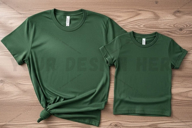 Green t-shirt mockup design Mock Up Photo Regulrcrative 