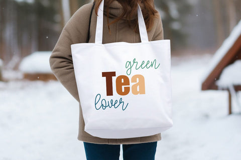 Green tea lover PNG Design Sublimation Designangry 