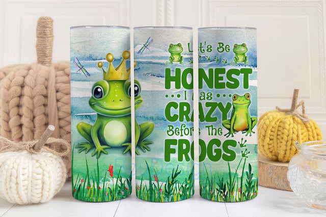 Green Water Bottle Gifts For Frog 20 oz Skinny Tumbler Sublimation Design Sublimation BouDesign 