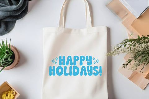 Greeting Festive - Retro Bubble Font Font Masyafi Studio 