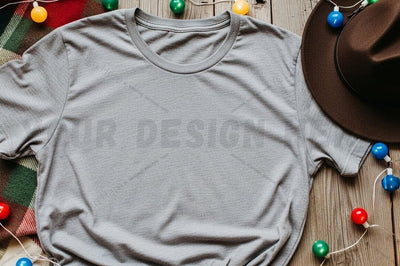 Grey t-shirt mockup design Mock Up Photo Designangry 