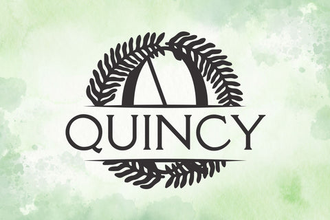 Greyl Split Monogram Font Dm Letter Studio 