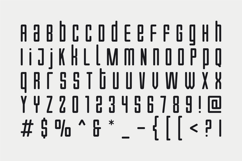 Gridpact Font ahweproject 