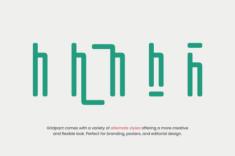 Gridpact Font ahweproject 