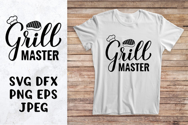 Grill master SVG. Funny BBQ quote. Barbeque saying SVG LaBelezoka 
