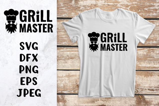 Grill master SVG. Funny grilling quote. BBQ shirt design SVG LaBelezoka 
