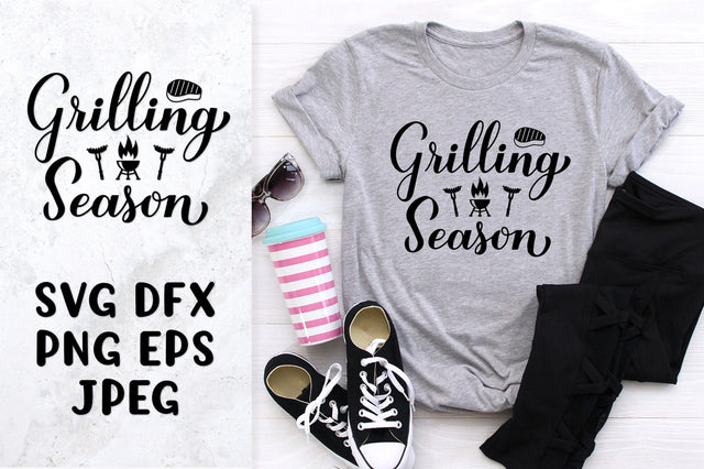 Grilling season SVG. BBQ quote SVG. Grill saying shirt design SVG LaBelezoka 