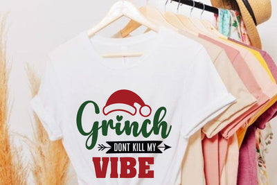 grinch dont kill my vibe SVG Angelina750 