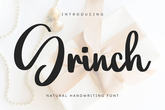 Grinch - Natural Handwritten Font Font Masyafi Studio 
