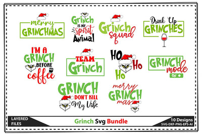 Grinch Svg Bundle SVG shah alam 