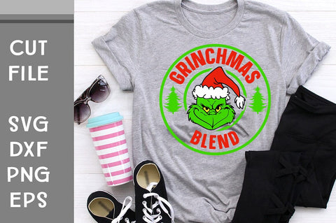 Grinchmas blend SVG cut file SVG Svgcraft 