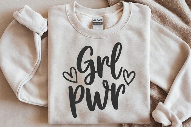Grl pwr svg, girl power svg, feminist svg SVG DesignDestine 