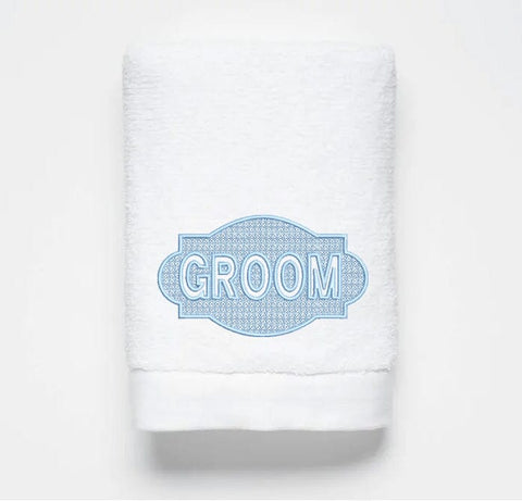 Groom Embossed Embroidery Design Embroidery/Applique DESIGNS Creatively Embroidery 