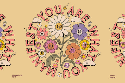 Groovetastic - Groovy Font Font Alpaprana Studio 