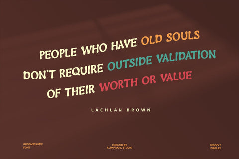 Groovetastic - Groovy Font Font Alpaprana Studio 