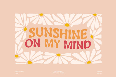 Groovetastic - Groovy Font Font Alpaprana Studio 