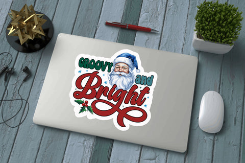 Groovy and bright Stickers Design Sublimation Regulrcrative 